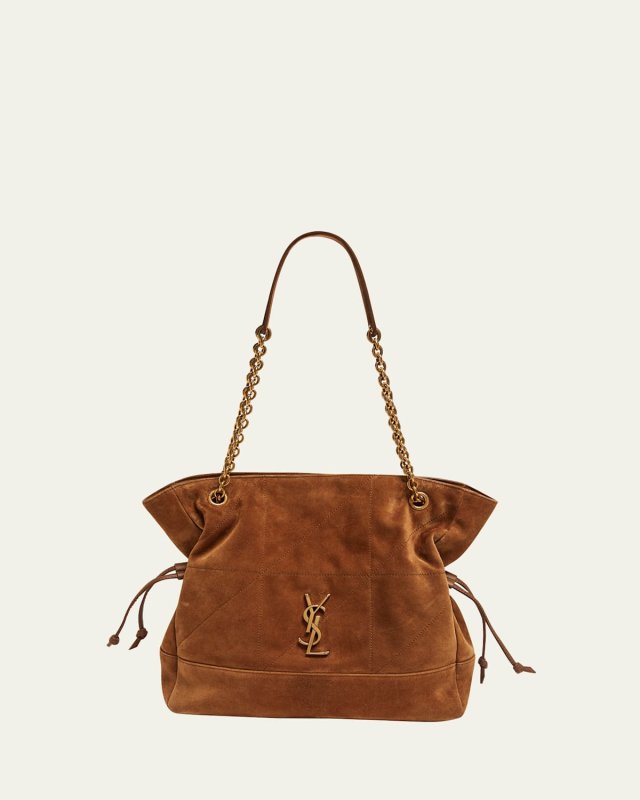 Jamie 4.3 Medium YSL Tote Bag in Suede